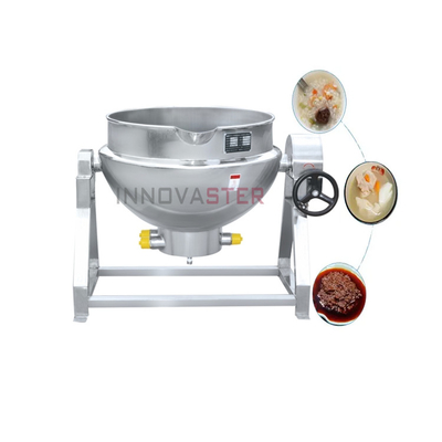 Jacketed Kettle for Boiling and Mixing 600L Strawberry Jam Cooking Pot