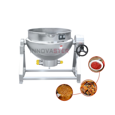 500L Electric Steam Gas Oil Jacketed Kettle with 220V/230V/380V/415V/440V Voltage