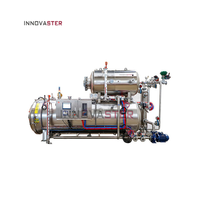 380V Industrial Autoclave Retort for Sterilizing Laboratory Glass Jars Tin Can Bottle