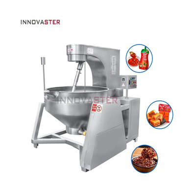 Customized Capacity Fruit Jam Cooking Equipment with Jacket Kettle and Agitator Mixer