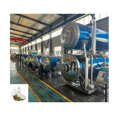 High Temperature Vacuum Retort Machine for Canned Tuna Sterilization and Packaging