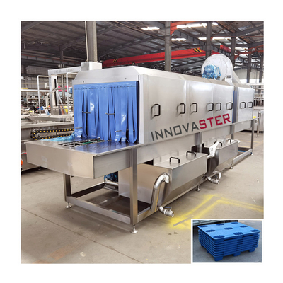 Performance Industrial Washer for Plastic Basket Pallets Continuous Cleaning in 2021