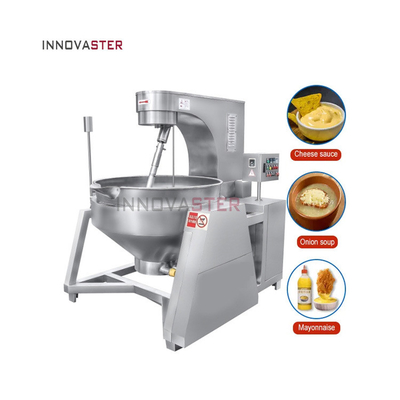 Electric or Steam or Oil Heating Jacketed Kettle Mixer 615KG Weight for Food Industry