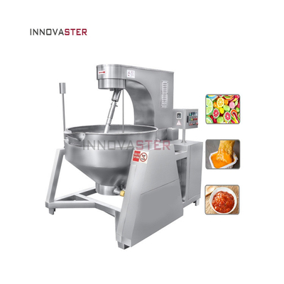 Industrial Gas Cooking Mixer for Dairy Products Stainless Steel Chili Sauce Cooking Pot