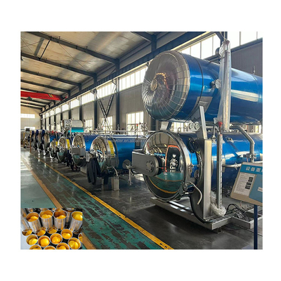 Physical Sterilization Double Chamber Water Immersion Steam Heating Retort Autoclave