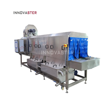 SUS304 Stainless Steel Pallet Washing Machine Customized Solution for Crate Cleaning