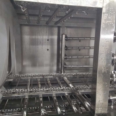 SUS304 Stainless Steel Pallet Washing Machine Customized Solution for Crate Cleaning