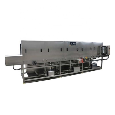 SUS304 Stainless Steel Pallet Washing Machine Customized Solution for Crate Cleaning