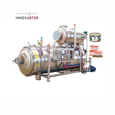Multifunctional Steam Sausage Pouch Retort Machine for High Temperature Sterilization
