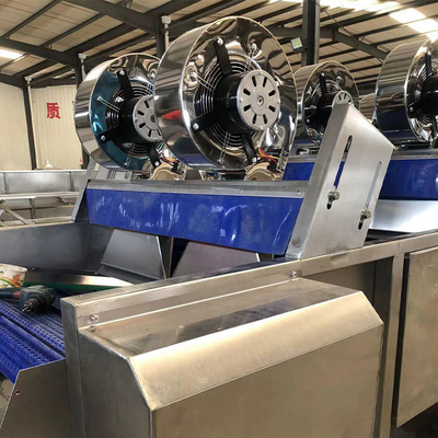 Industrial Full Automatic Air Dryer Tunnel for Pouched Food Processing Line in 2023