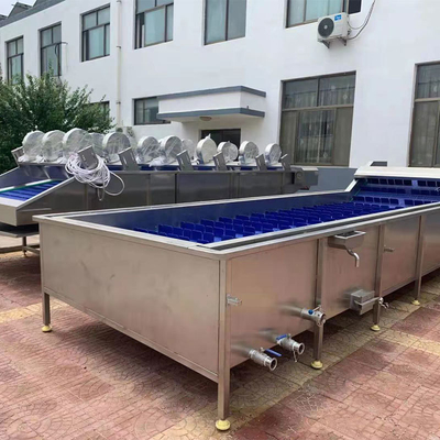 Industrial Full Automatic Air Dryer Tunnel for Pouched Food Processing Line in 2023