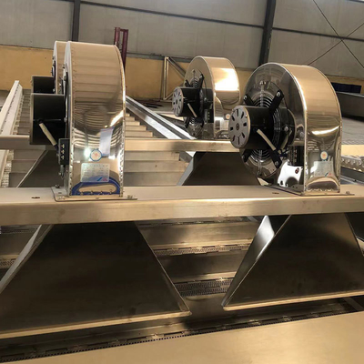 Industrial Full Automatic Air Dryer Tunnel for Pouched Food Processing Line in 2023