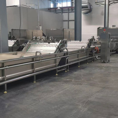 Industrial Full Automatic Air Dryer Tunnel for Pouched Food Processing Line in 2023
