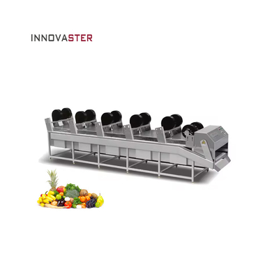 Flip Type Air Dryer for Food and Vegetables Processing Line Advantage of Water Recycle