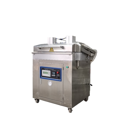 Wood Material Automatic Skin Attached Vacuum Packaging Machine Complete State of Food
