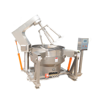 All Stainless Steel Automatic Multi-Head Sauce Making Cooker/Jacket Kettle for Paste