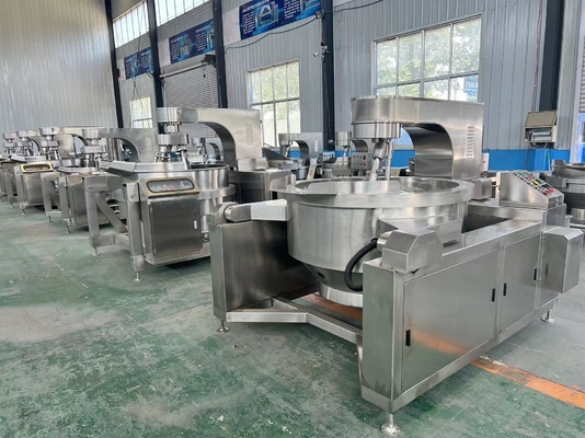 All Stainless Steel Automatic Multi-Head Sauce Making Cooker/Jacket Kettle for Paste