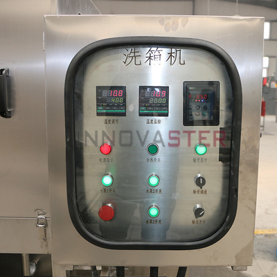 Automatic Slatted Crates Basket Box Washing Machine for Fast and Thorough Cleaning