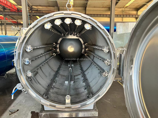 Automatic Batch Retort for Food Processing Horizontal Automatic Steam Spray Autoclave