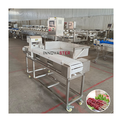 Automatic Grade Automatic speed Sausage Barbecue Lamb Skewer Machine for Fast Cooking