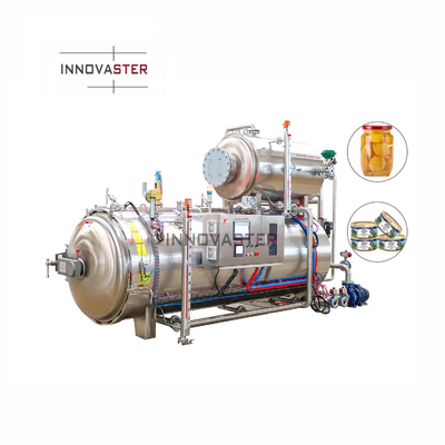 2100 KG Industry Spray Water Bottle Food Water Bath Sterilizer Autoclave Retort Machine