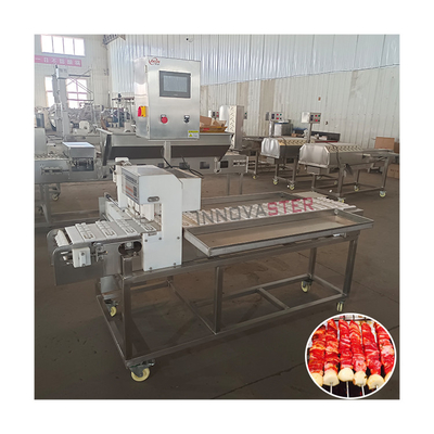 Automatic Vegetable Meat Chicken Kabob Satay Skewer Machine for Your Catering Needs