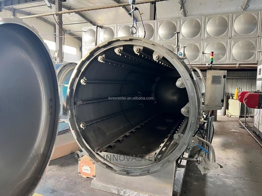 Boiler Auxiliary Steam Horizontal Water Spray Sausage Pouch Liquid Bottle Retort Machine 1100*1200*1500MM