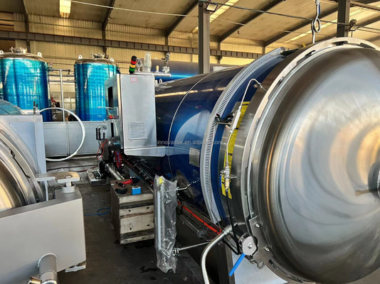 Boiler Auxiliary Steam Horizontal Water Spray Sausage Pouch Liquid Bottle Retort Machine 1100*1200*1500MM