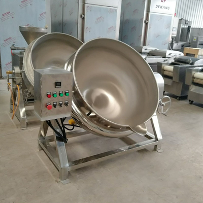 Stainless Steel 304 Electric Heating Jacketed Kettle for Red Bean Paste Caramel Sauce