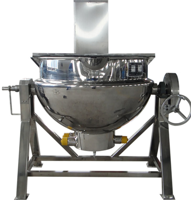 Stainless Steel 304 Electric Heating Jacketed Kettle for Red Bean Paste Caramel Sauce