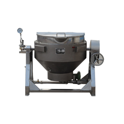 Oil Heating Automatic Industrial Gas Cooking Jacketed Kettle with Stainless Steel 304
