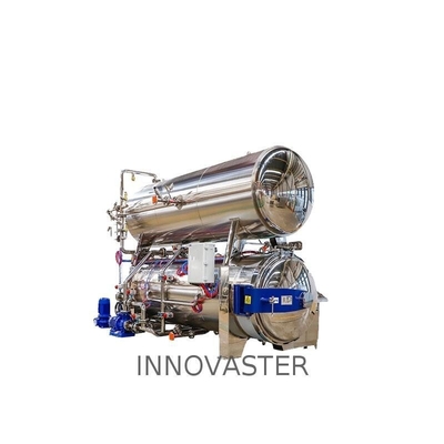 2100 KG Food Grade Stainless Steel Industrial Retort for Full Automatic Sterilization