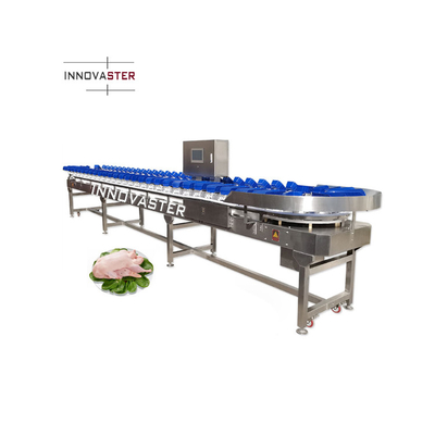 220V/380V Customizable Auto Weight Grading Sorting Machine for Fish Shrimps Oyster Seafood