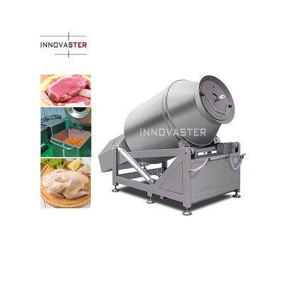 Automatic 300 KG Fish Chicken Beef Marinating Hydraulic Vacuum Meat Tumbler for Meat Processing