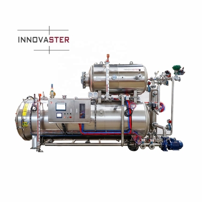 380V/50Hz 3 Phase Water Spray Retort Machine For Pouch Products Sterilization Process