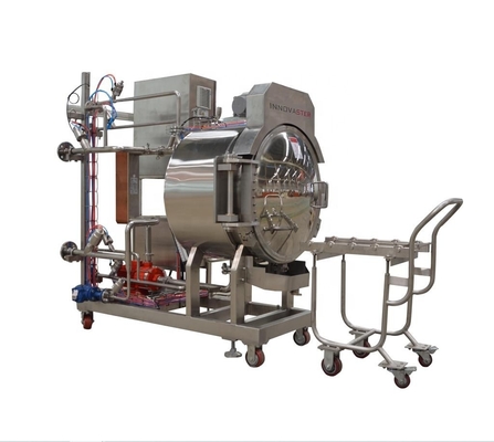 High Pressure Cylindrical Pressure Vessel Retort Machine for Customized Food Processing