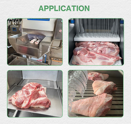 304 Stainless Steel Automatic Beef Chicken Brine Injector for Meat Saline Injection