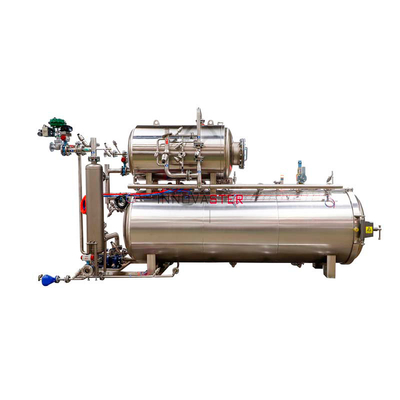 High Temperature Sterilization Canning Retort Equipment for Automatic Batch Operation