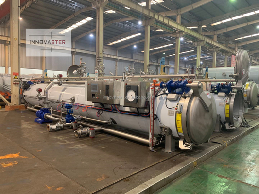 304 Stainless Steel F0 Retort Sterilization Machinery with Automatic Function and Design
