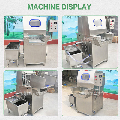 Easily Operate Automatic Meat Processing Brine Injector Machine for Industrial Needs