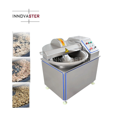 Meat Processing Industrial Meat Bowl Cutter Machine for 5kw Automatic Vegetable Sausage