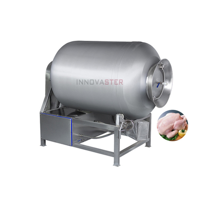 Easily Operate 4kw Poultry Beef Automatic Tilt Marinator Machine Vacuum Meat Tumbler