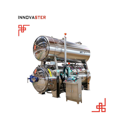 Medium Steam Pre-heating Industrial Horizontal Autoclave for Retort Pouch Processing