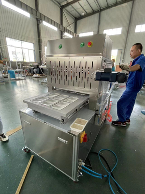 Modified Atmosphere Packaging Machine for Fragile Snacks Electric Driven and Beverage