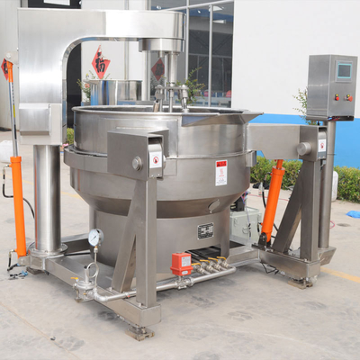 2024 Multi-Agitator Jacketed Cooking and Mixing Solution for Pickles Sauce Processing