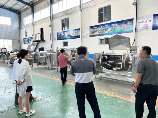 Customized Cooking Equipment with Horizontal Jacket Vacuum and Advanced Heating System