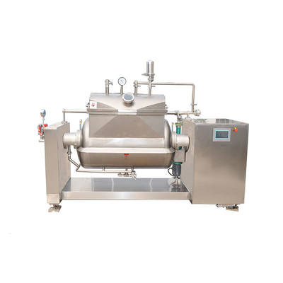 Customized Capacity Vacuum Transverse Axis Cooking Mixer for Dumplings and Jam Bean Paste