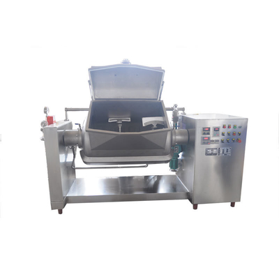 Customized Capacity Vacuum Transverse Axis Cooking Mixer for Dumplings and Jam Bean Paste