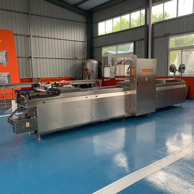 Panasonic Frequency Converter Automatic Continuous Vacuum Thermoforming Sealing Machine