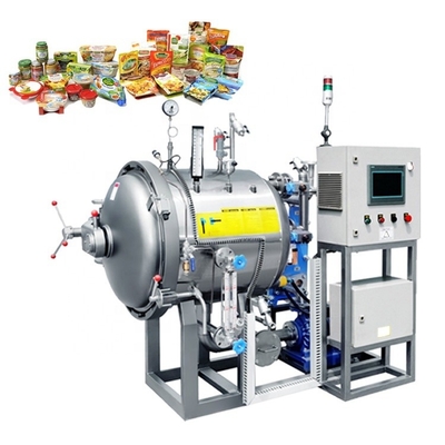 F0 Retort Pilot Machine Industrial Food Sterilizer Autoclave Uht for High Temperature